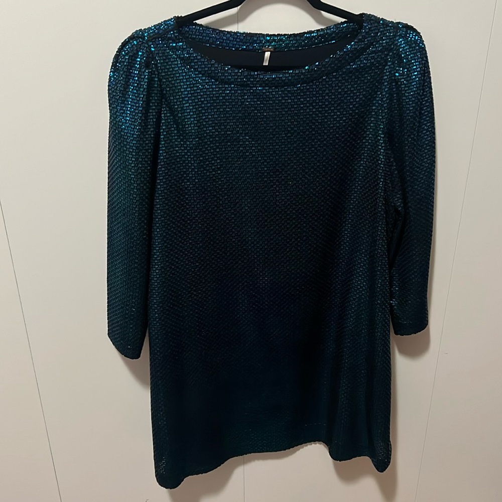 Free People Diamond Above Me Mini Dress Sz M